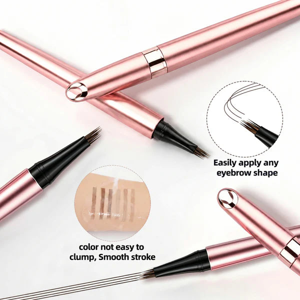 Long Lasting Waterproof Micro Fork Brow Pen