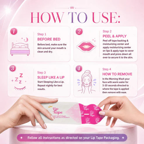 Lip Tape Hydrating Collagen Mouth Tape