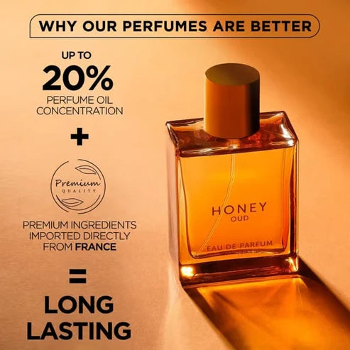 Organic Luxury Honey Oud Unisex Eau De Perfume (100ml)