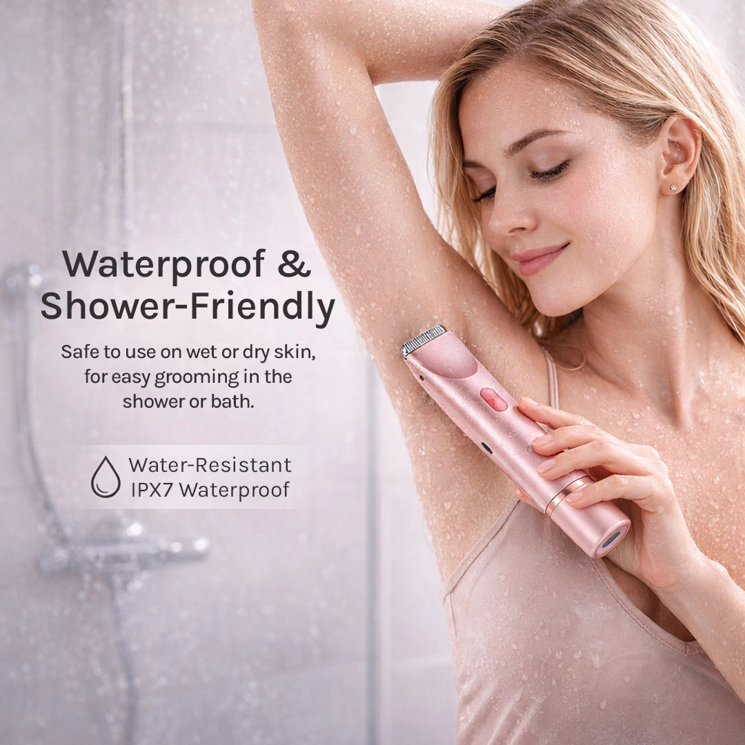Electric Shaver for Women | Waterproof Body Hair Trimmer