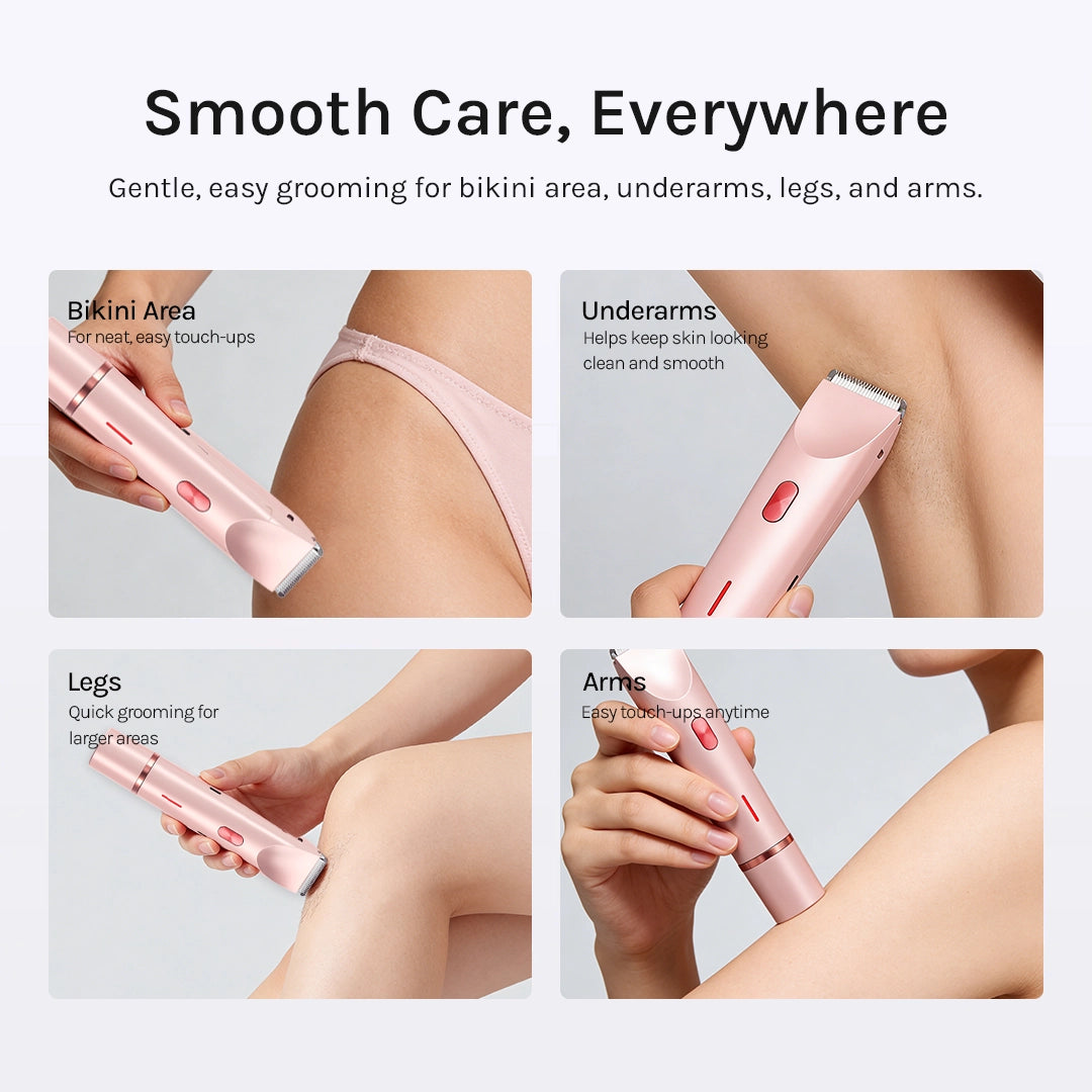 Intimate Hair Trimmer for Women | Gentle Bikini Area Shaver