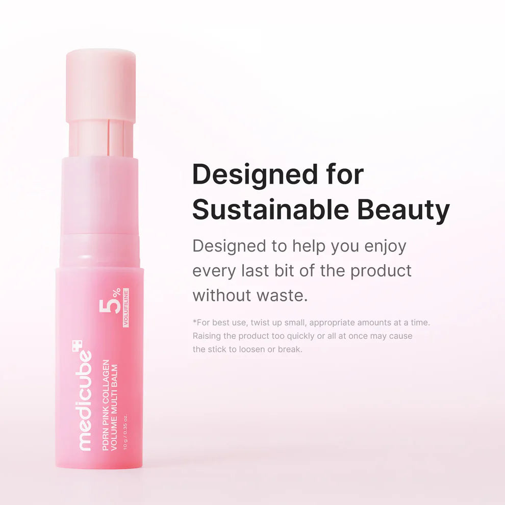 Under Eye Balm Stick for Fine Lines & Wrinkles | Korean Collagen PDRN Volume Balm