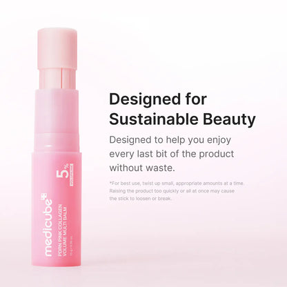 Under Eye Balm Stick for Fine Lines & Wrinkles | Korean Collagen PDRN Volume Balm