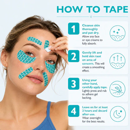 Forehead Wrinkle Patches | Face Tape for 11 Lines and Frown Lines