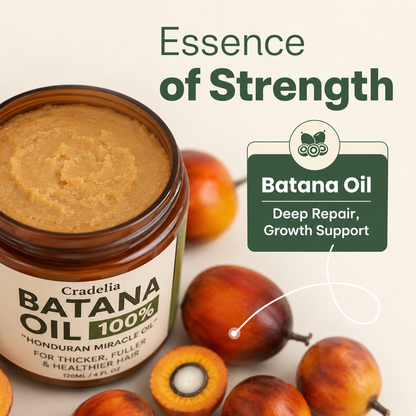 Batana Oil for Hair Growth | 100% Pure Honduran Hair Growth Oil for Thinning Hair & Fuller Hair
