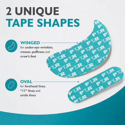 Peptide Eye Tape for Under Eye Wrinkles, Crow’s Feet & Smile Lines