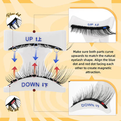🤩Reusable Premium Self-Adhesive Eyelashes | Easy, Quick, Safe!