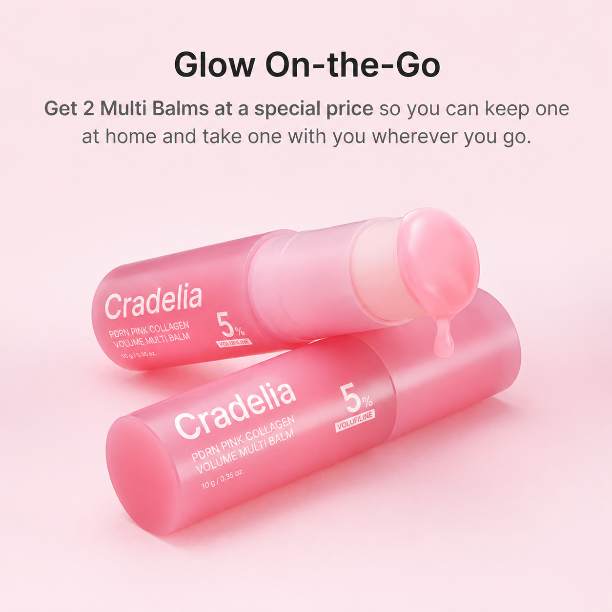 Korean PDRN Pink Collagen Volume Multi Balm