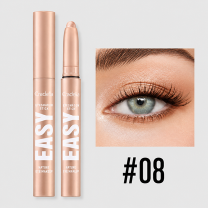 Creamy Eyeshadow Stick Long Wear Matte Metallic Chrome