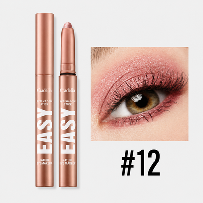 Creamy Eyeshadow Stick Long Wear Matte Metallic Chrome