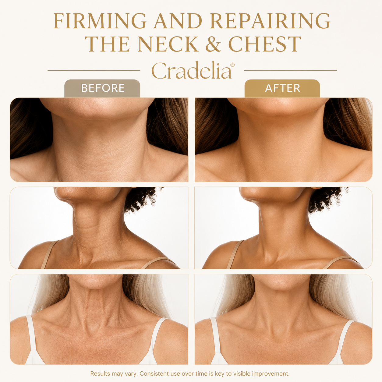 Fullerene Neck Cream – Firming & Hydrating Roller Cream for Smooth, Lifted-Looking Skin
