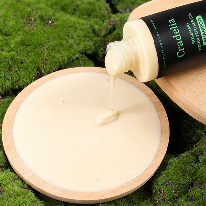 Hair Growth Shampoo for Thinning Hair – Rosemary Oil Anti Hair Loss Thickening Shampoo with Hydrolyzed Keratin, Biotin & Aloe Vera