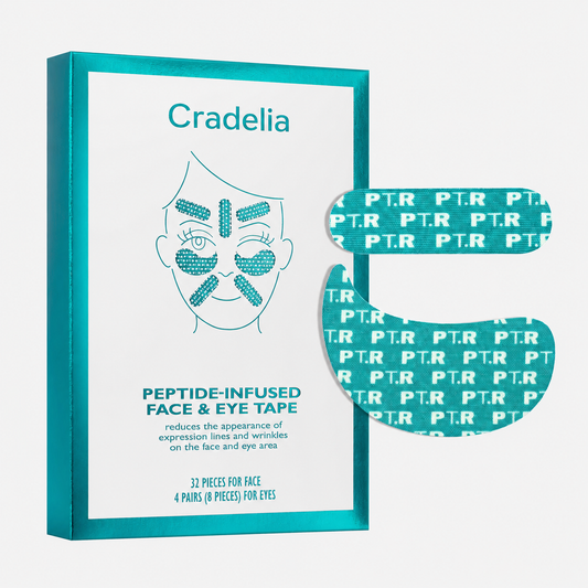 Peptide Eye Tape for Under Eye Wrinkles, Crow’s Feet & Smile Lines