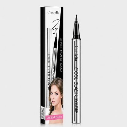 Waterproof Liquid Eyeliner | Black/Brown, 24H Long-Lasting One-Stroke Wing Liner