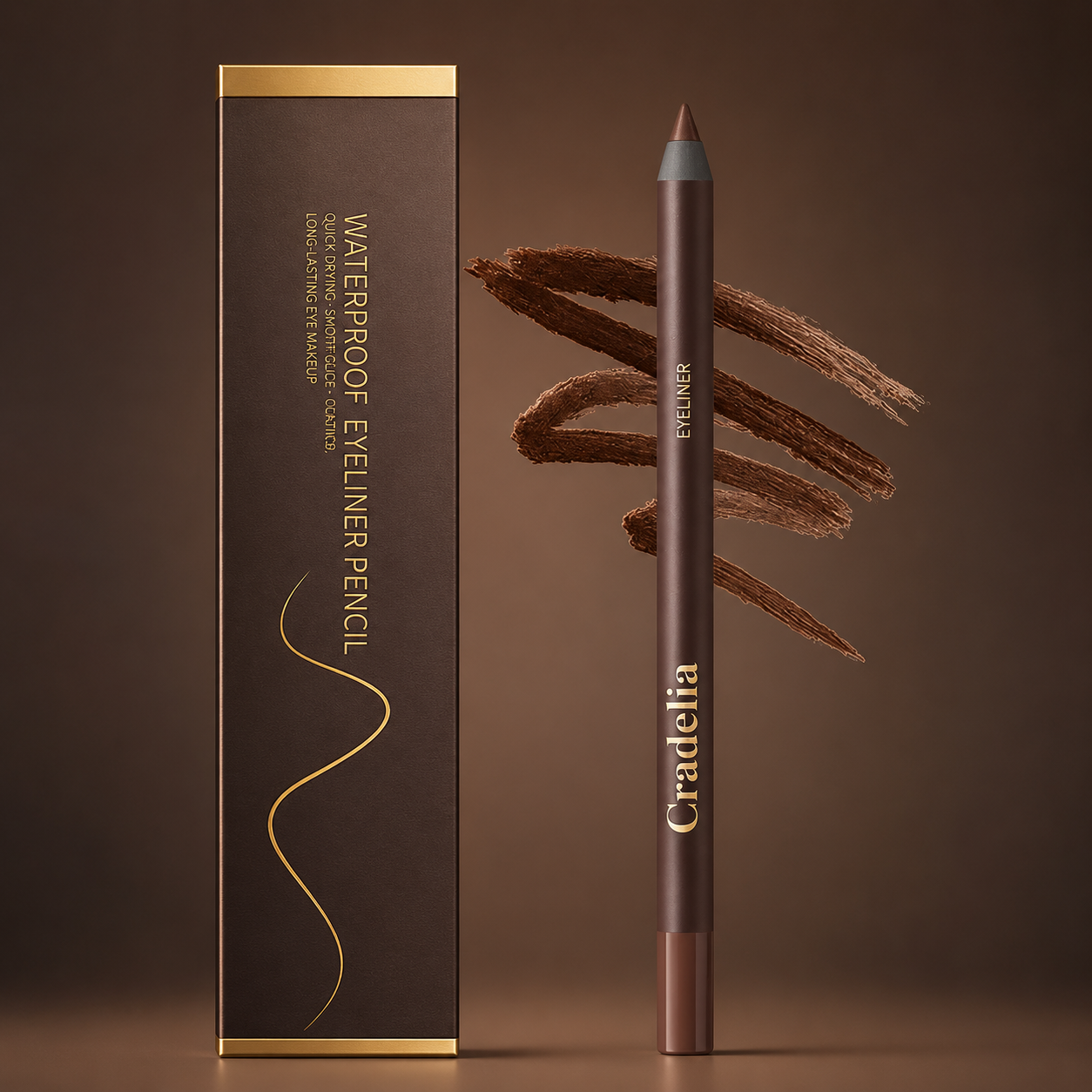 24H Waterproof Smudge-Proof Eyeliner Pencil