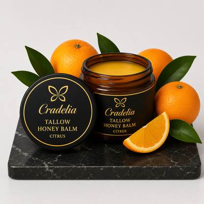 Tallow and Honey Balm | Beef Tallow Moisturizer for Face and Body