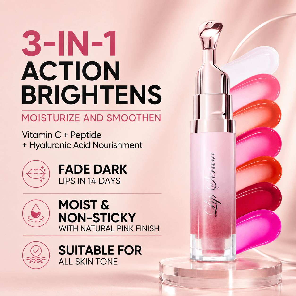 Peptide Nourishing Brightening Lip Serum