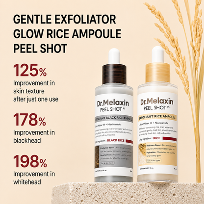 Peel Shot Glow Rice Ampoule Duo