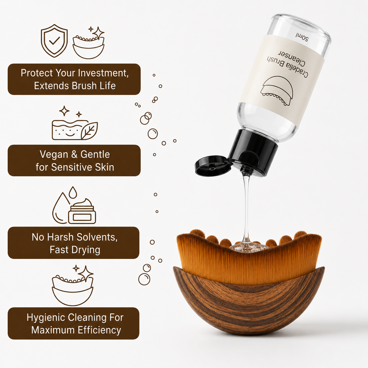 Cradelia Brush Cleanser