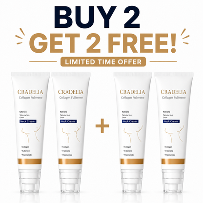 Fullerene Neck Cream – Firming & Hydrating Roller Cream for Smooth, Lifted-Looking Skin