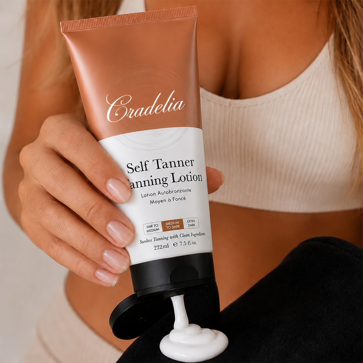 Pregnancy Safe Self Tanner | Clean Sunless Tanning Lotion