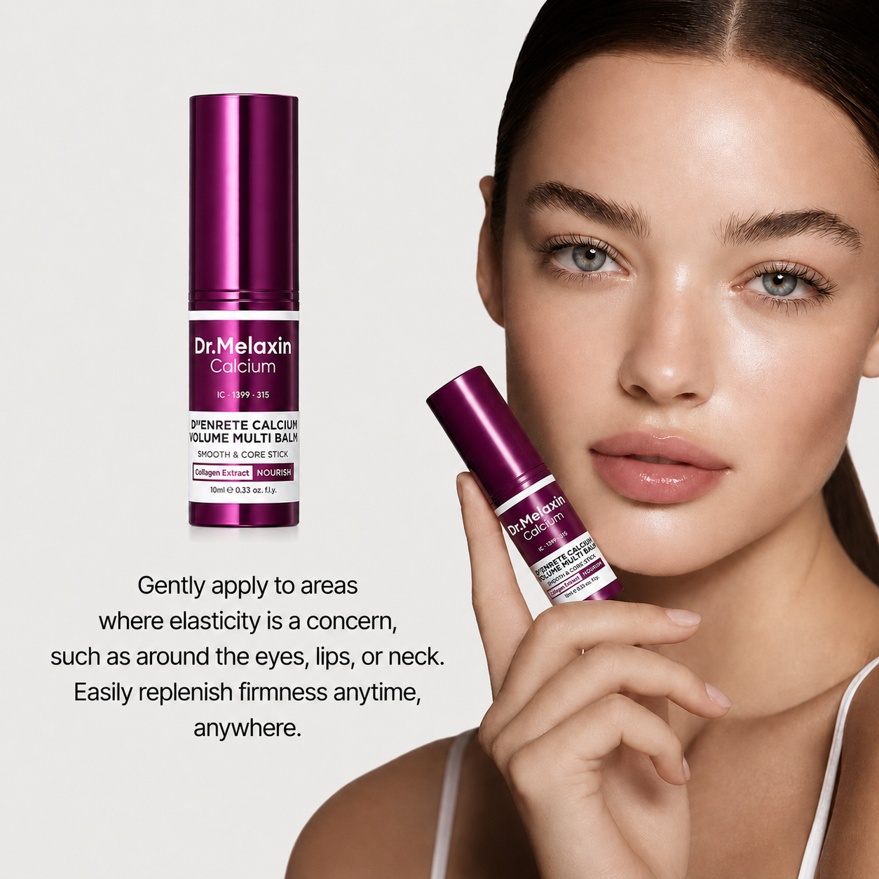 Calcium Collagen Skin Firming Set for Pores and Volume