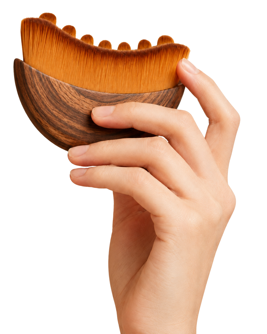 Lymphatic face brush