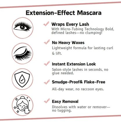 2026 Mascara black & brown duo for lash makeup