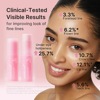 Under Eye Balm Stick for Fine Lines & Wrinkles | Korean Collagen PDRN Volume Balm