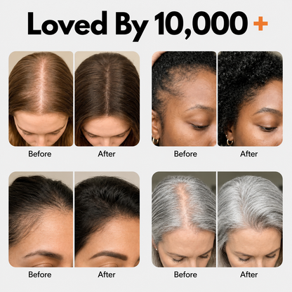 Hairline Growth Serum for Thinning Hair | Korean Caffeine Scalp Serum
